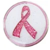 Navika Glitzy Pink Ribbon Ball Marker