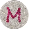 Navika Micro Pave Crystal Initial M Marker