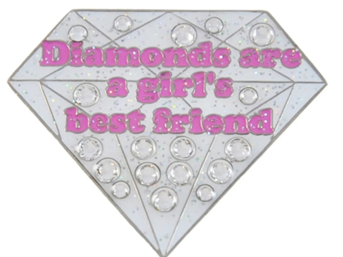 Navika Swarovski Crystal Diamonds Are A Girls BF Marker