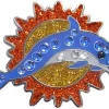 Navika Swarovski Crystal Dolphin Marker