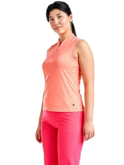 Nivo Women's Fergie Sleeveless Mock - Melon
