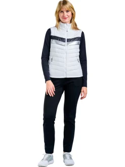Nivo Women's Grace Full Zip Vest - White