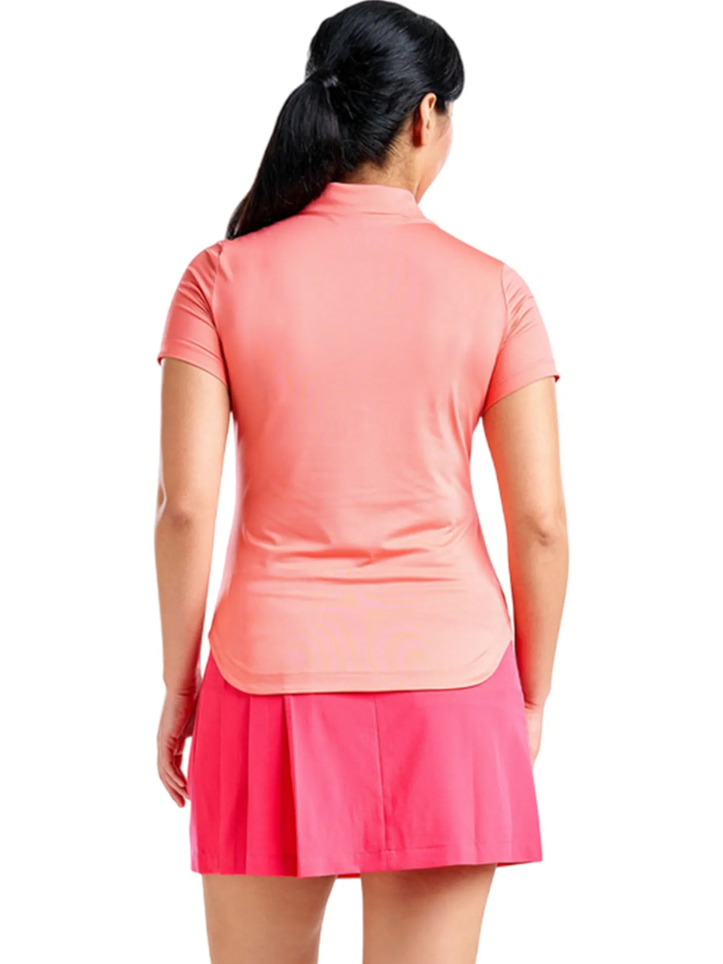 Nivo Women's Naila II Short Sleeve Polo - Melon