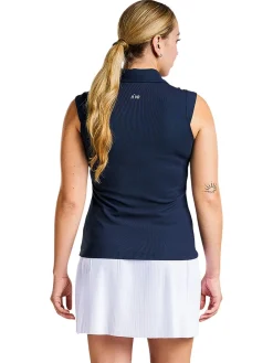 Nivo Women's Nikki Sleeveless Polo - Navy