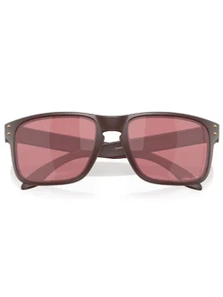 Oakley Holbrook Sunglasses - Matte Grenache w/ Prizm Dark Golf