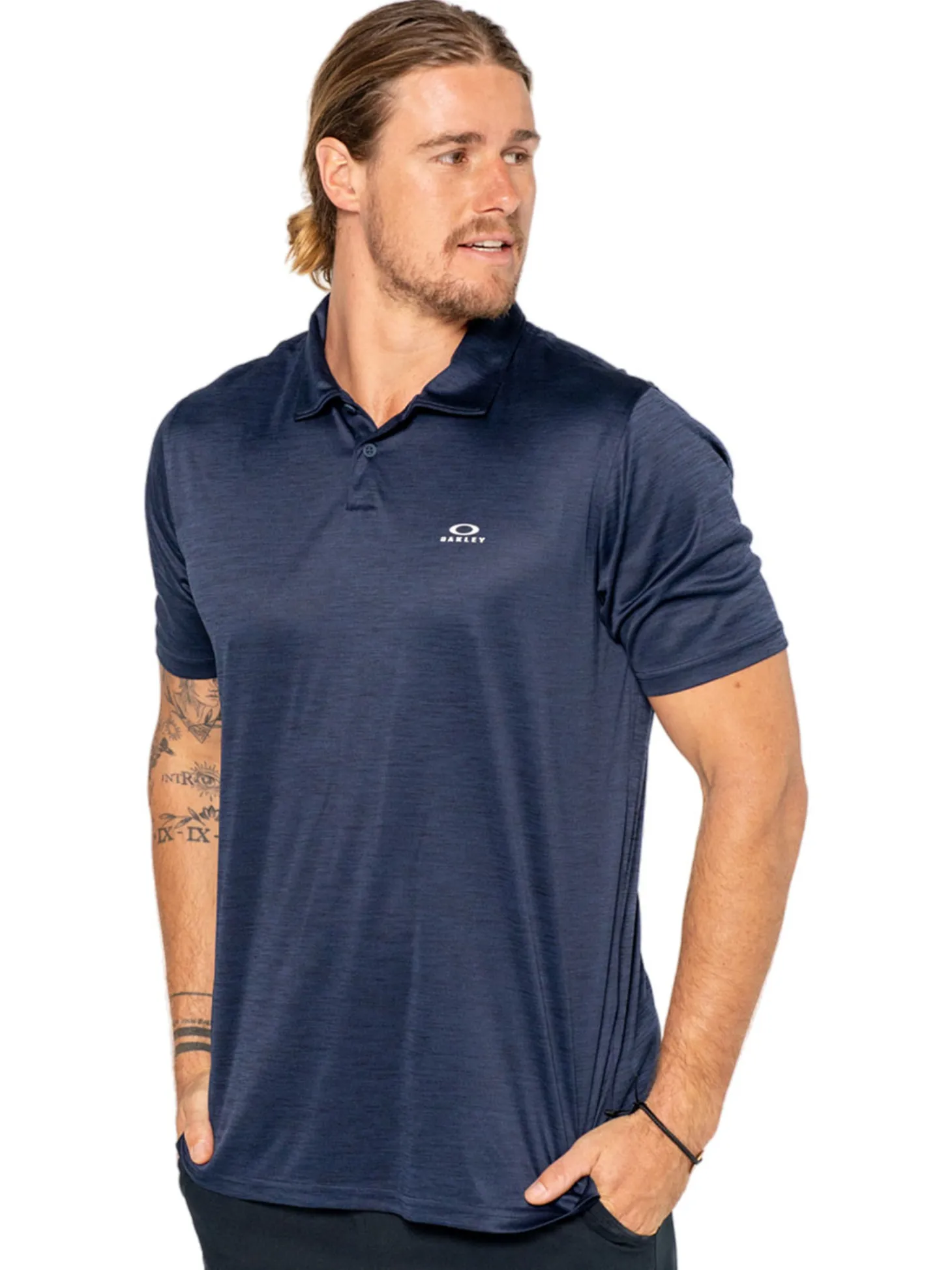 Oakley Hydrolix Galaxy Polo - Universal Blue