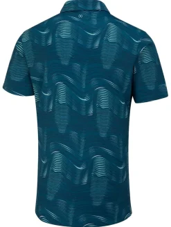 Ping Optic Groove Polo - Forest Multi