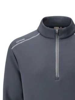 Ping Ramsey 1/2 Zip Ribbed Fleece - Navy