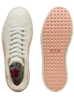 Puma Classic G Peaches Golf Shoes - Warm White/Tropical Peach