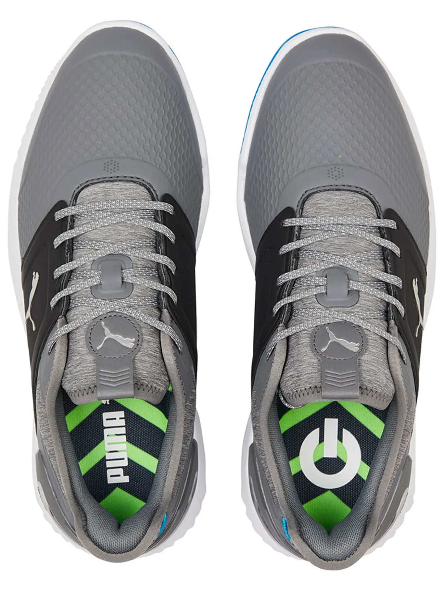 Puma IGNITE Elevate Wide Golf Shoes - Quiet Shade/Speed Blue