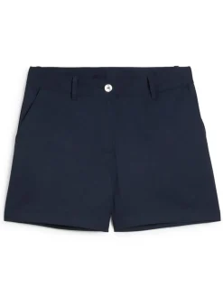 Puma Junior Girls Golf Short - Deep Navy