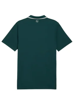 Puma MATTR Elevated Solid Polo - Green Terrain/Haute Tropic