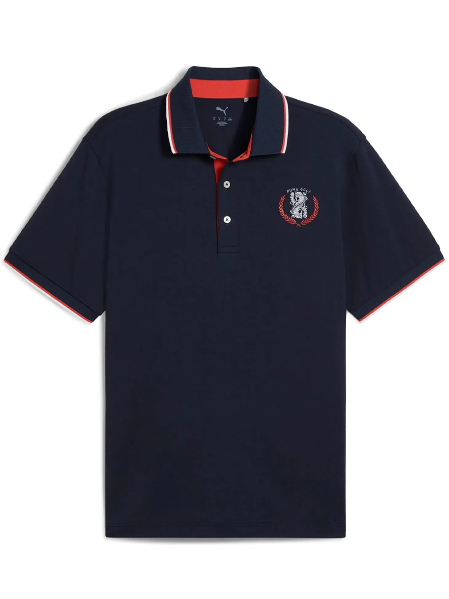 Puma Modalon Queen City Polo - Deep Navy/White Glow