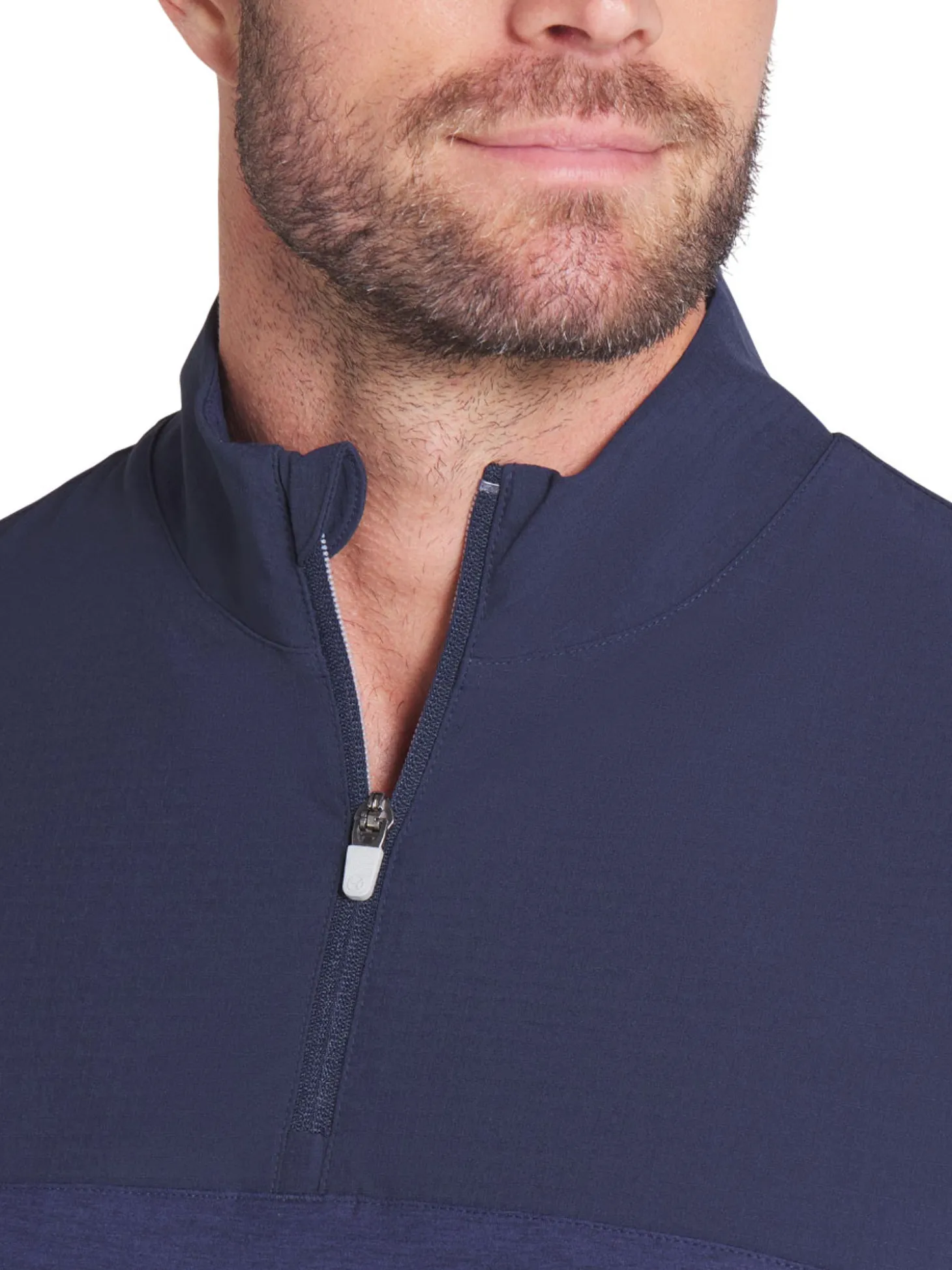 Puma Ripguard Hybrid 1/4 Zip - Deep Navy Heather/Deep Navy