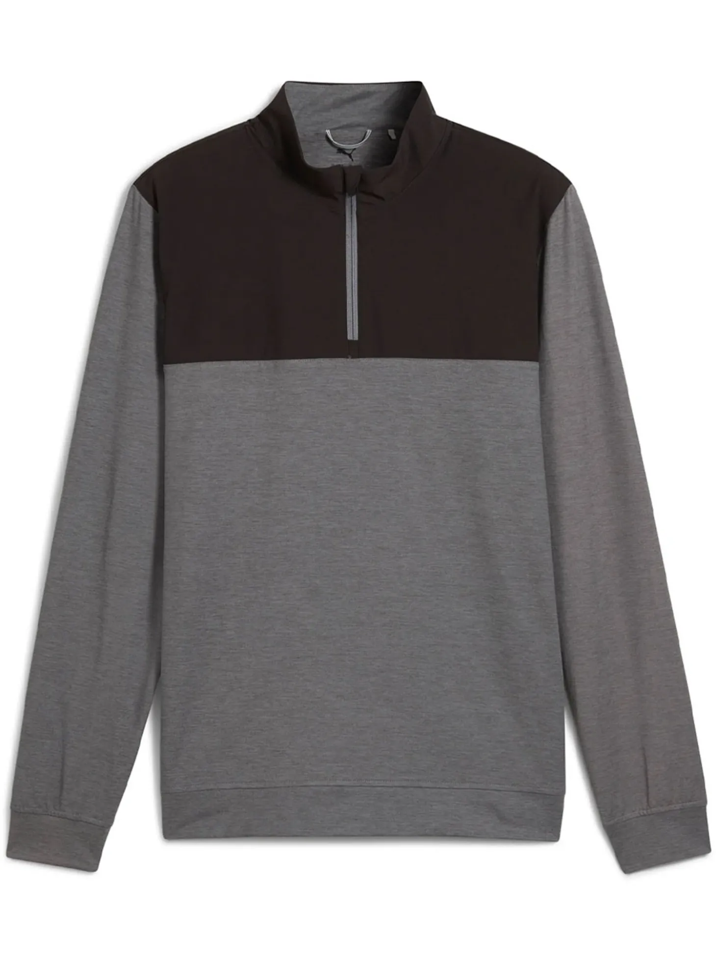 Puma Ripguard Hybrid 1/4 Zip - Slate Sky Heather/Puma Black