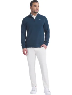 Puma x Reigning Champ CLOUDSPUN Fleece Golf 1/4 Zip - Green Terrain