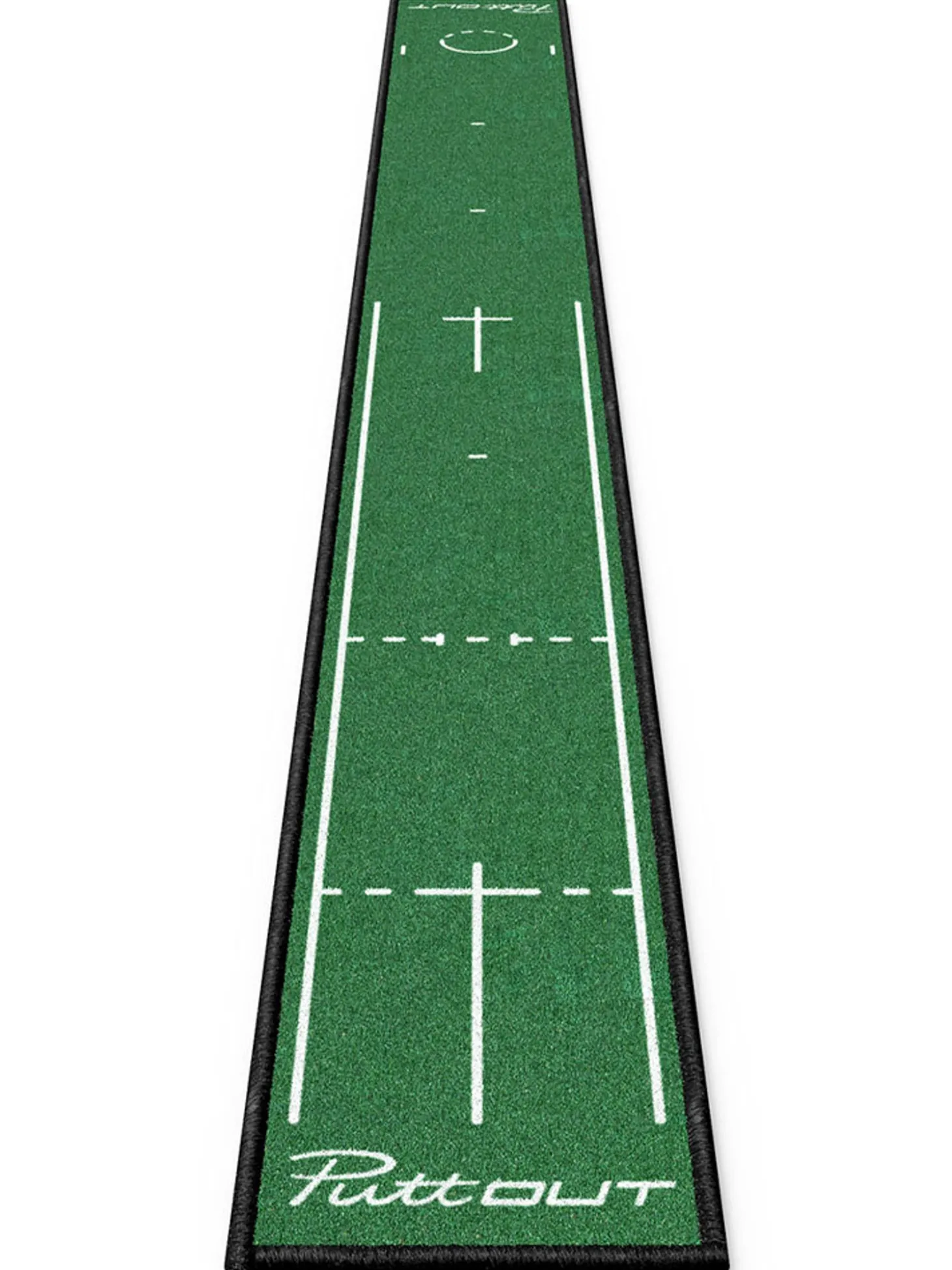 Puttout Slim Putting Mat - Green