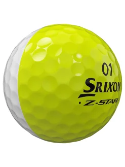 Srixon Z-Star Divide Golf Balls - White/Yellow