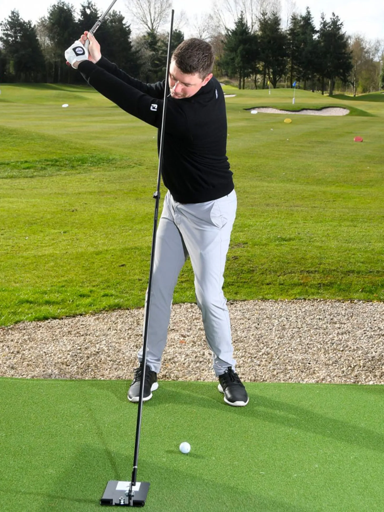 The Swing Plate Telescopic Rod