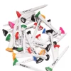 TourTee Large and Mini Combo 36 Pack with Case - White