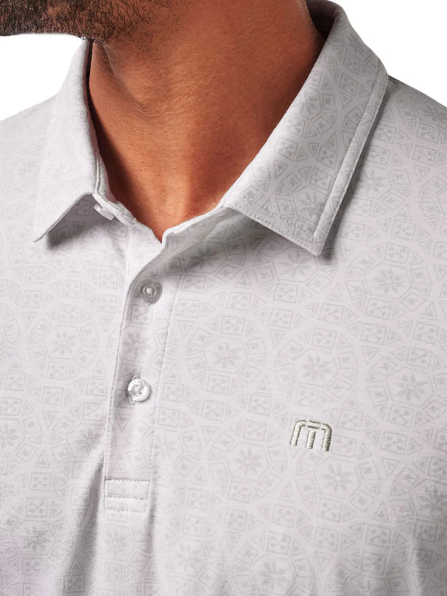 TravisMathew Free Passage Polo - White