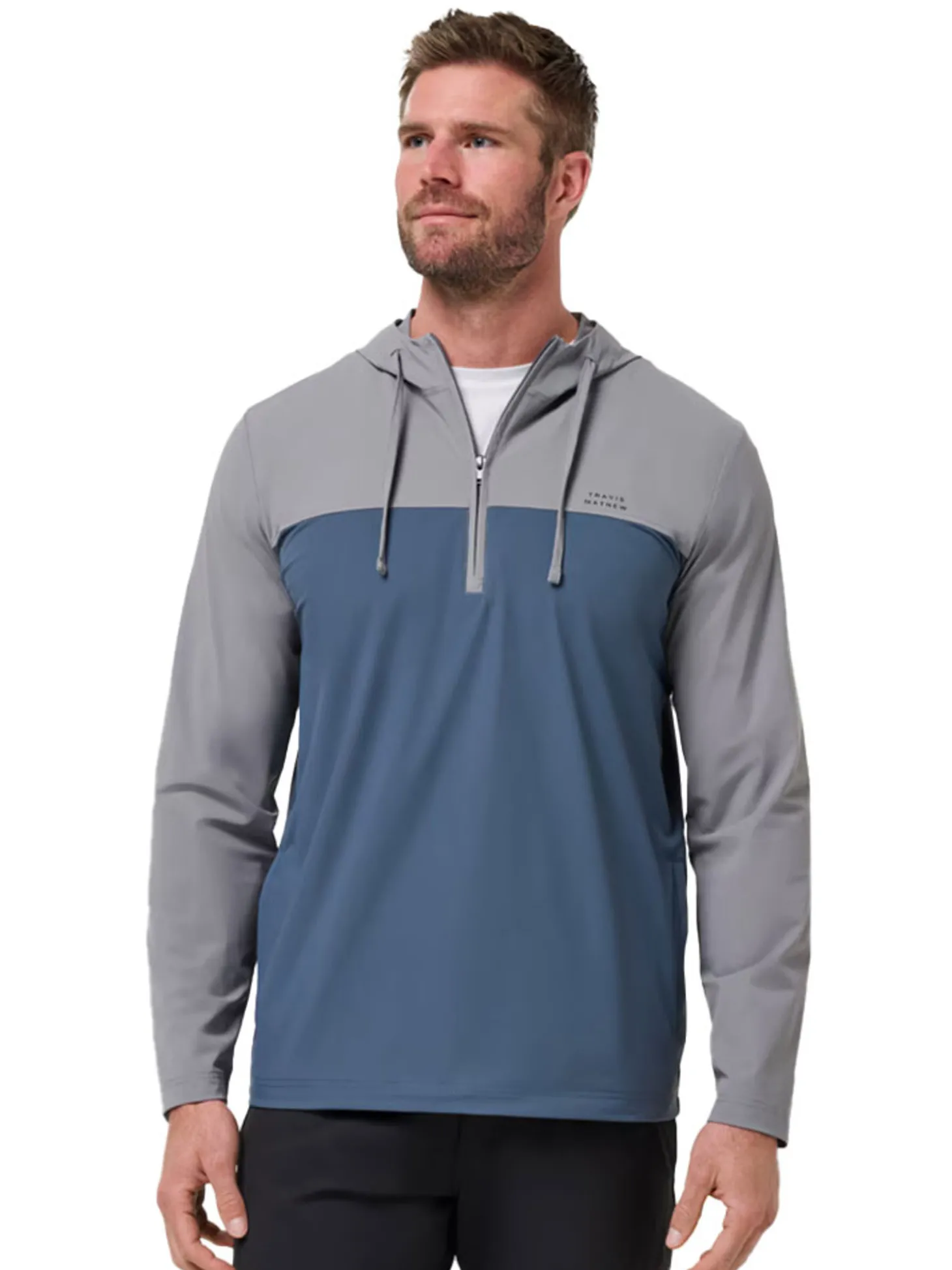 TravisMathew Rail Transport Hooded Jacket - Quiet Shade