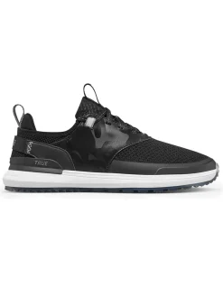 TRUE Linkswear Lux Hybrid Golf Shoes - High Vis Black