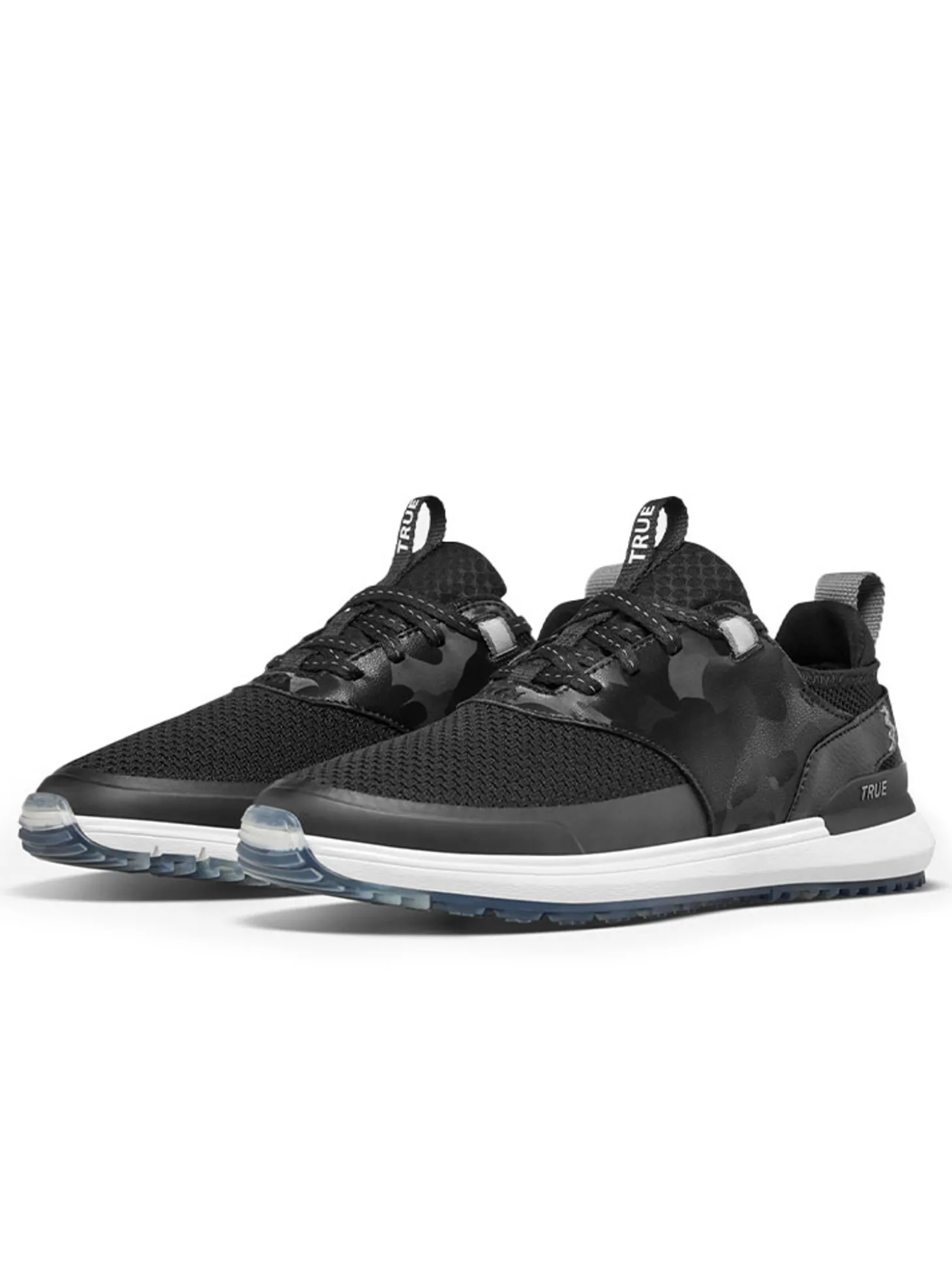TRUE Linkswear Lux Hybrid Golf Shoes - High Vis Black