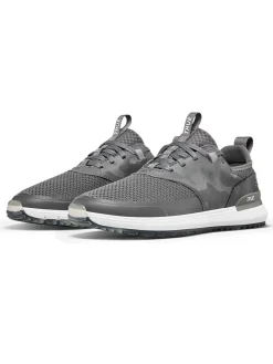 TRUE Linkswear Lux Hybrid Golf Shoes - High Vis Grey