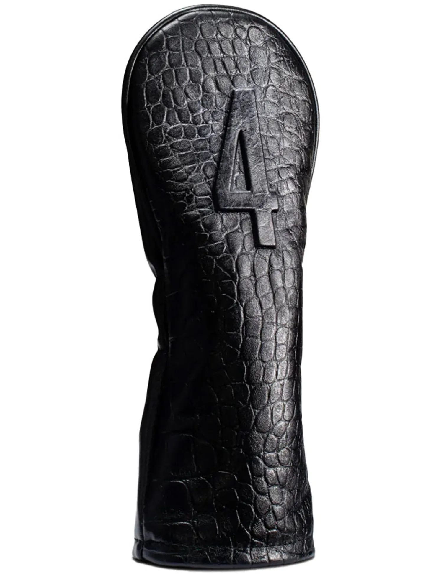 Vessel Lux Embosse Headcover - Croc Black