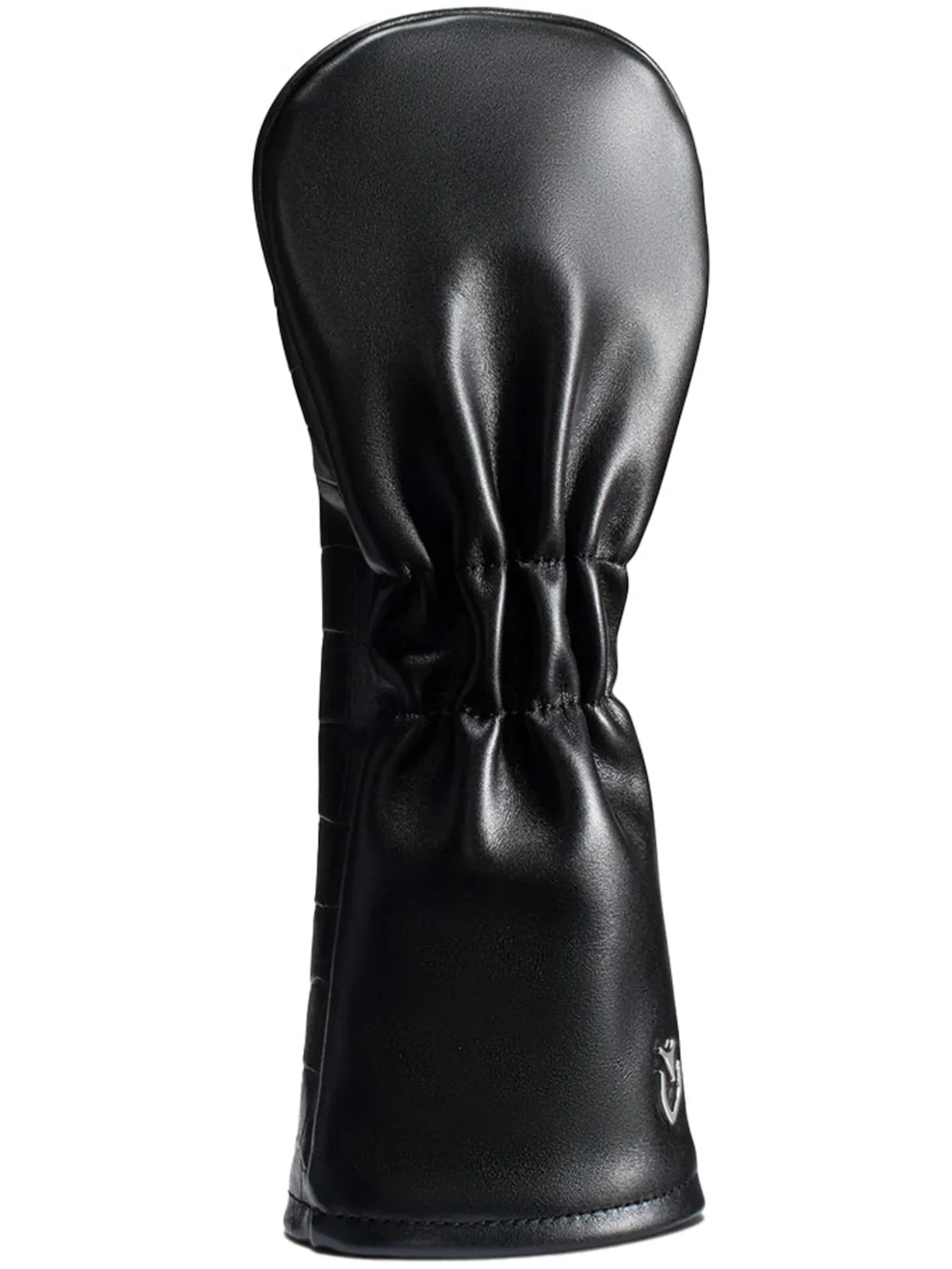 Vessel Lux Embosse Headcover - Croc Black