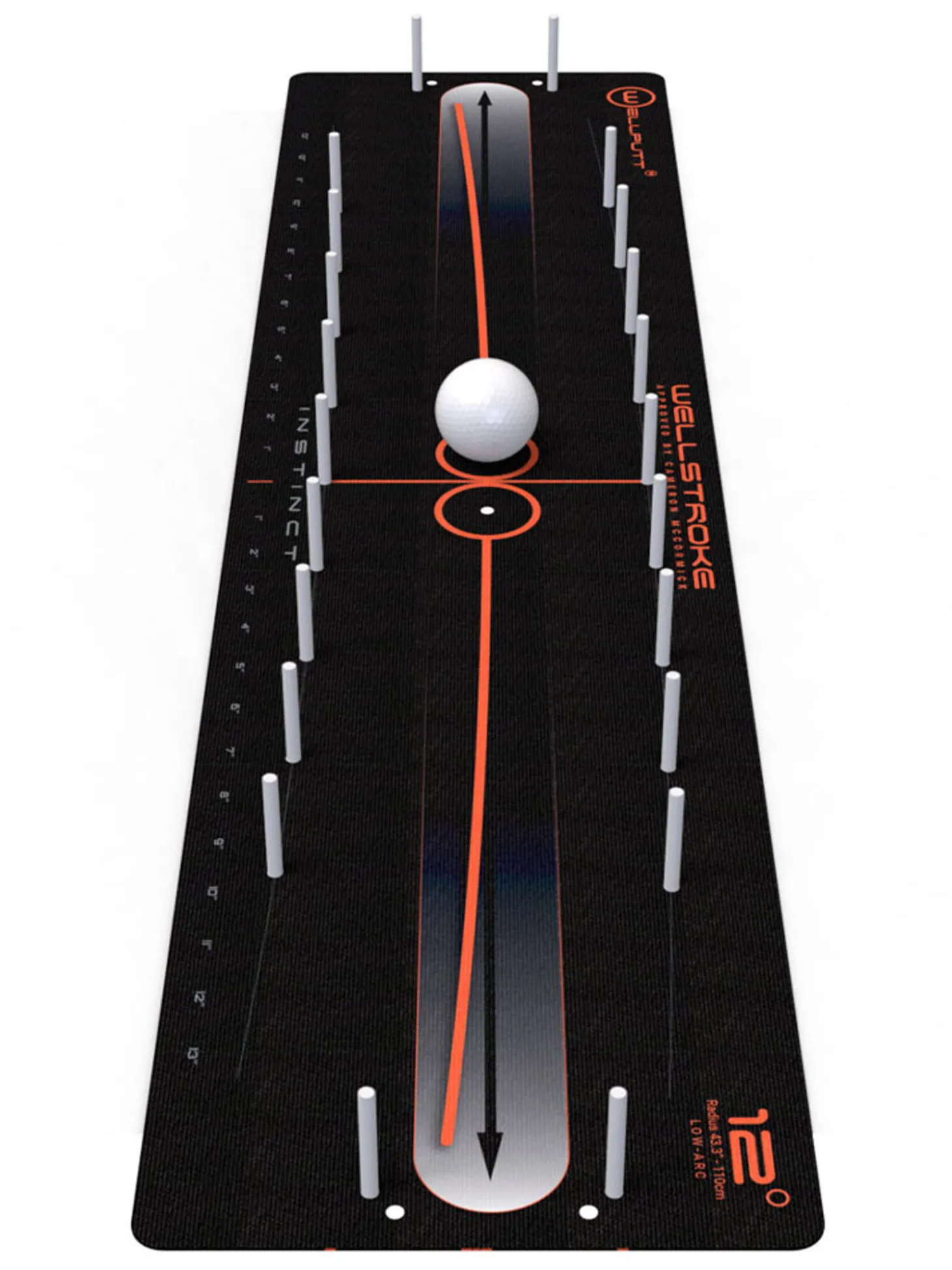 WellStroke Instinct 18 Degree Arc Mat