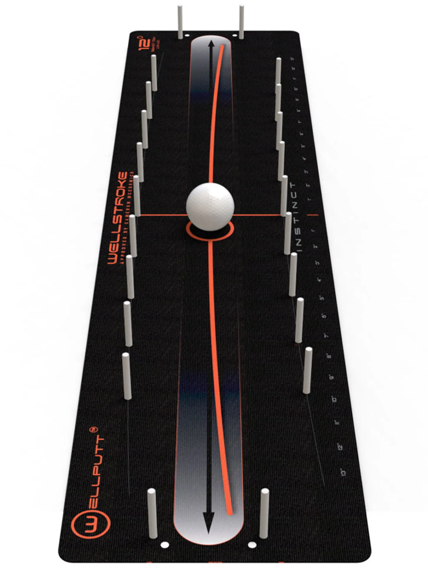 WellStroke Instinct 18 Degree Arc Mat